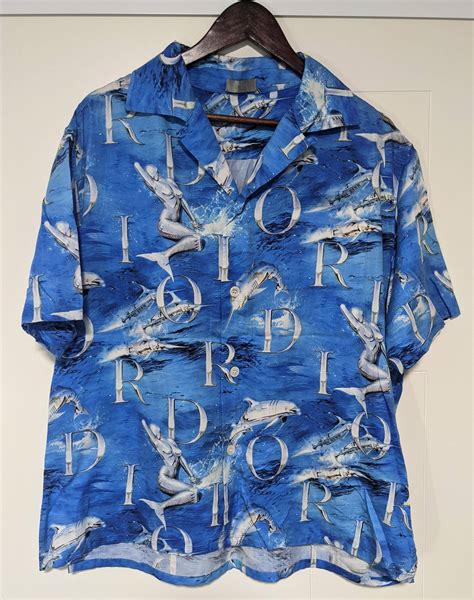 dior dolphin shirt|dior men's shirts.